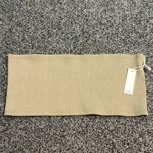 ARQ Seamless Ribbed Bandeau Bralette Light Green Size 4XL NWT